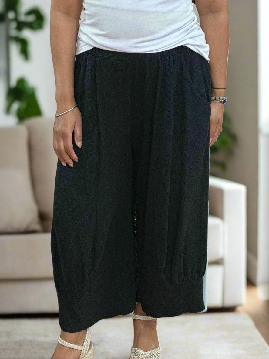 CHILL JERSEY HOPSACK MIX PANTALOON
