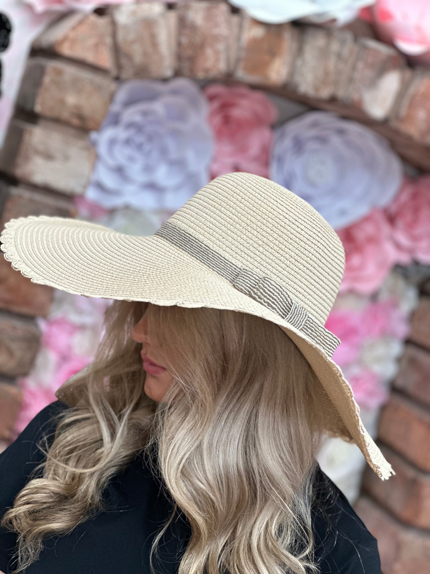 ROSE SUN HAT-