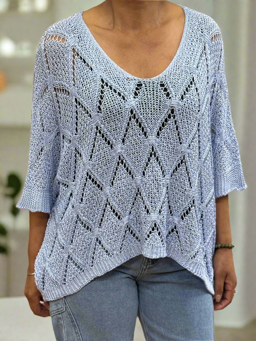 CONNIE -O/LAYER LOOSE KNIT
