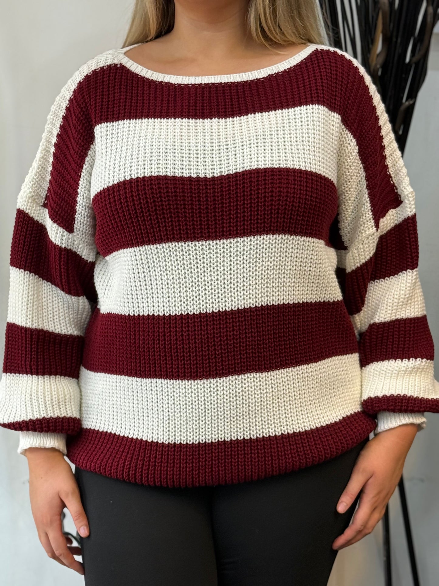 EIRA- STRIPEY O/S JUMPER