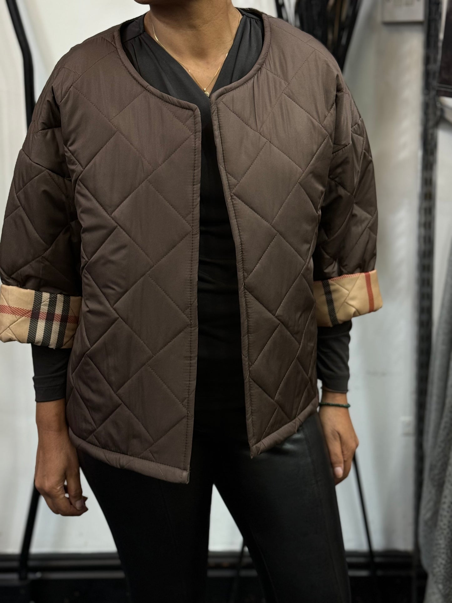 B-BERRY INSPIRED QUILT JACKET-