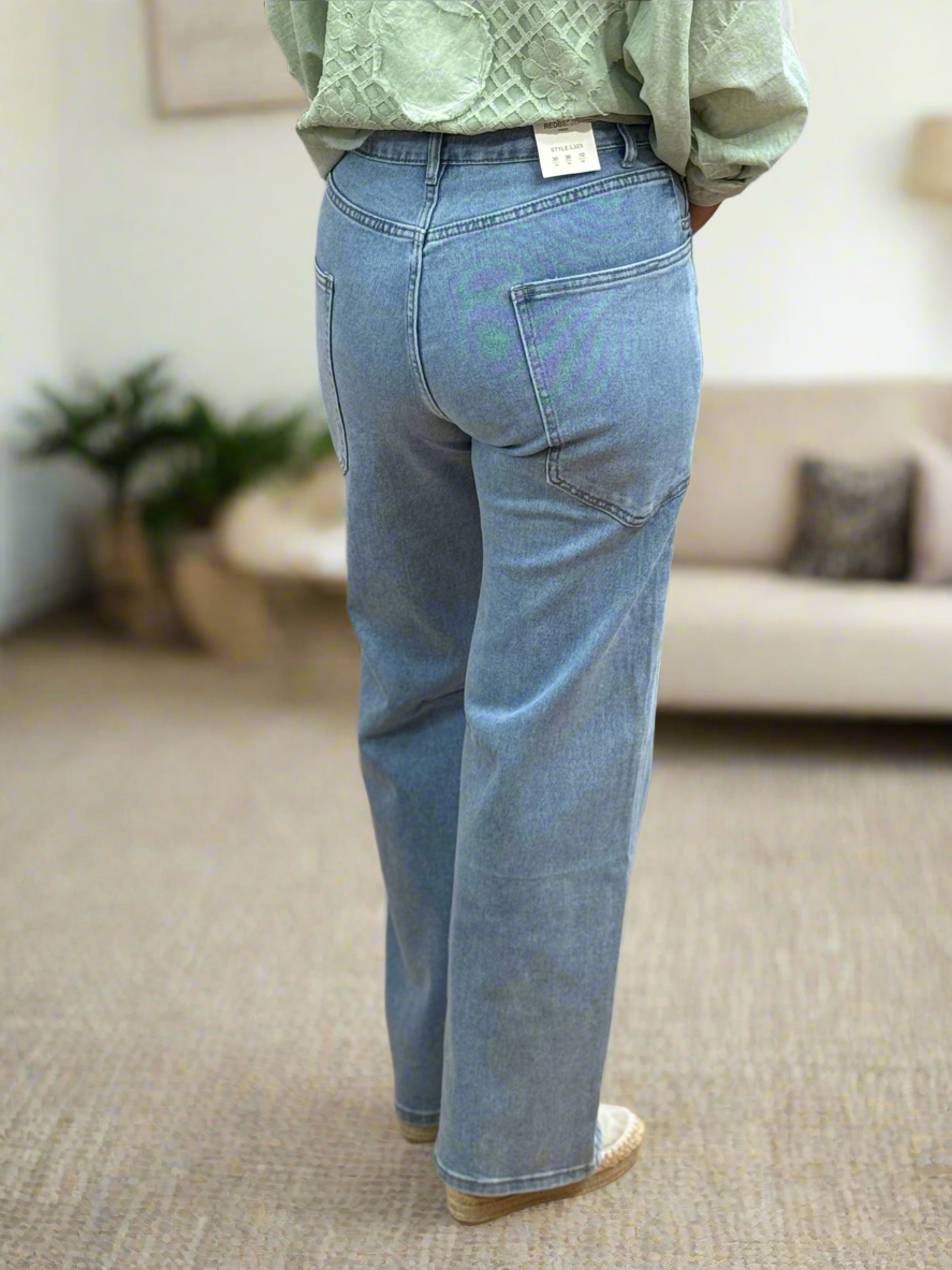 JOOLS - RB W/LEG STITCH DOWN JEAN