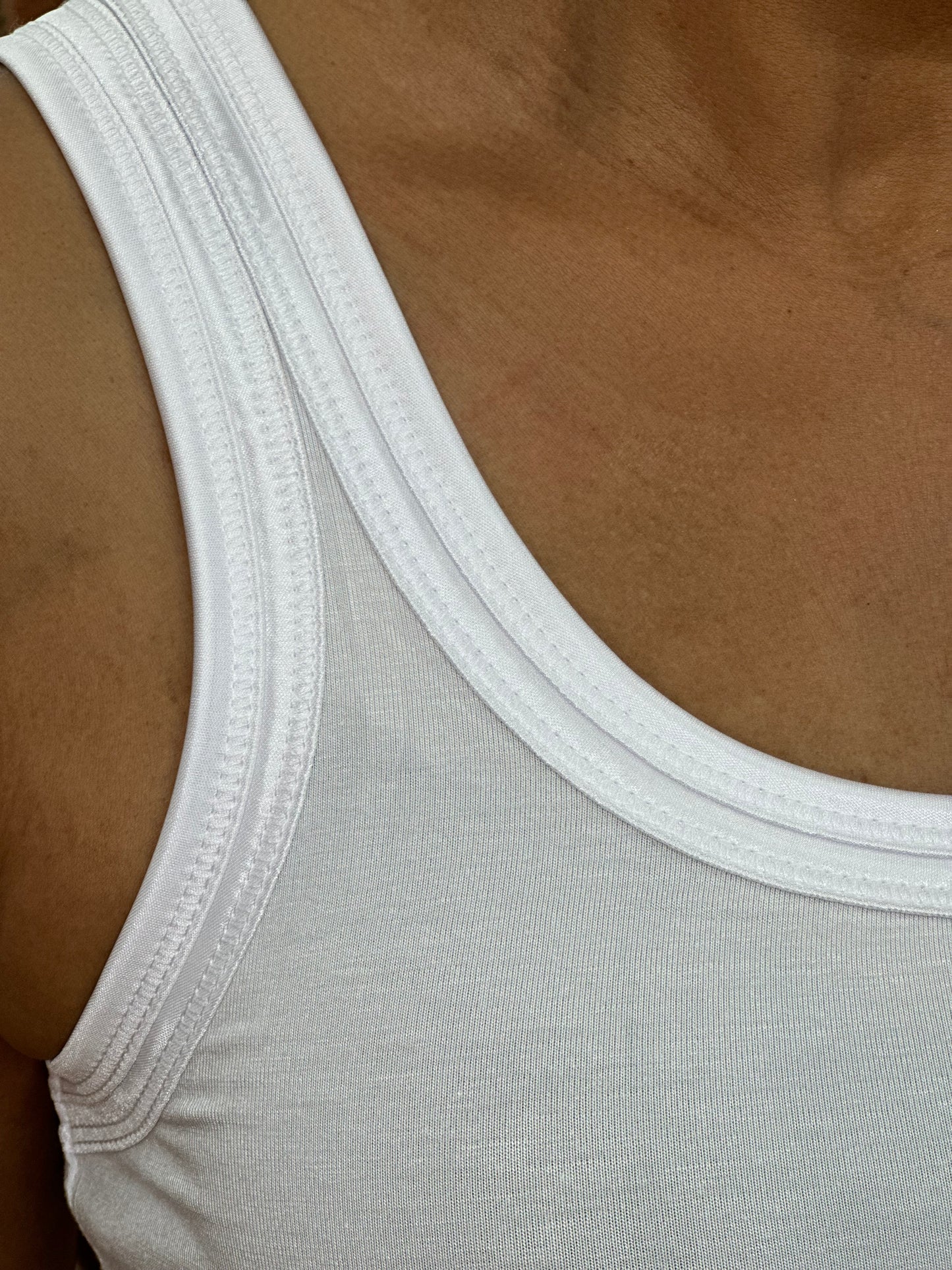 ZULU FRANSA SATIN TRIM VEST TOP