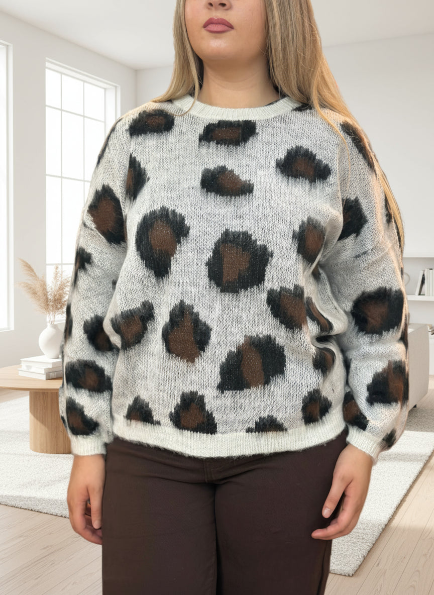 HARRIE- ANIMAL KNITTED JUMPER