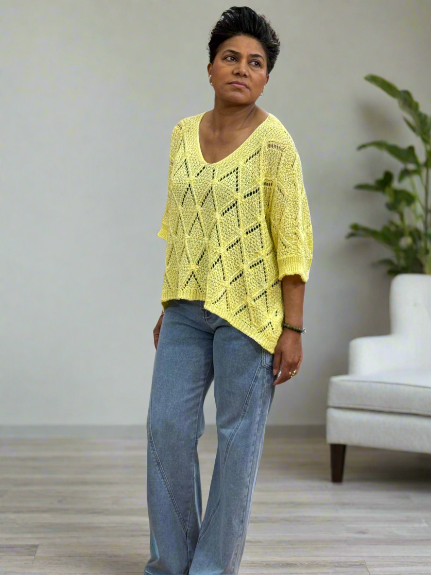 CONNIE -O/LAYER LOOSE KNIT
