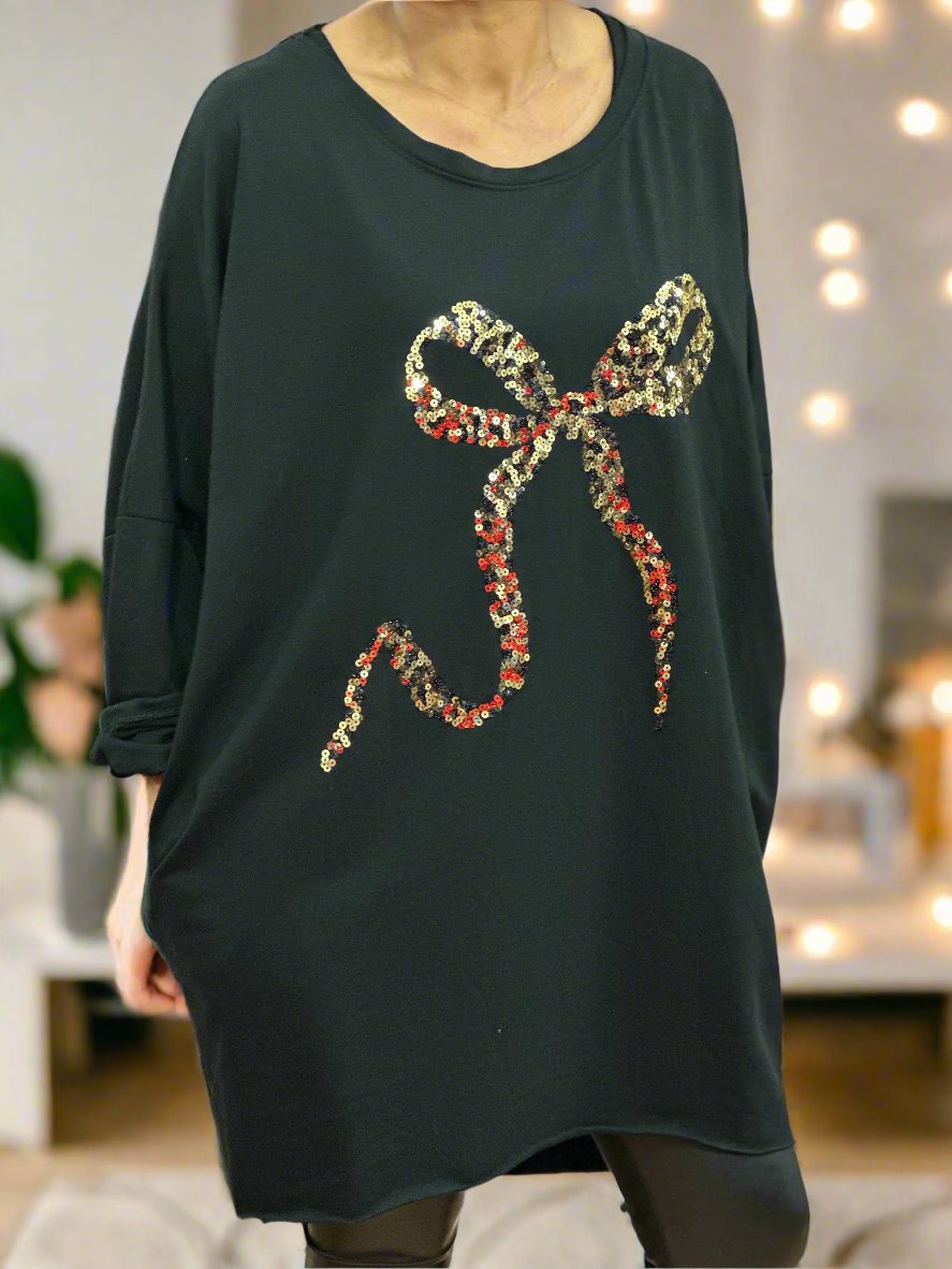 EVE - FESTIVE XMAS SWEAT TUNIC -#BlackFridaySale