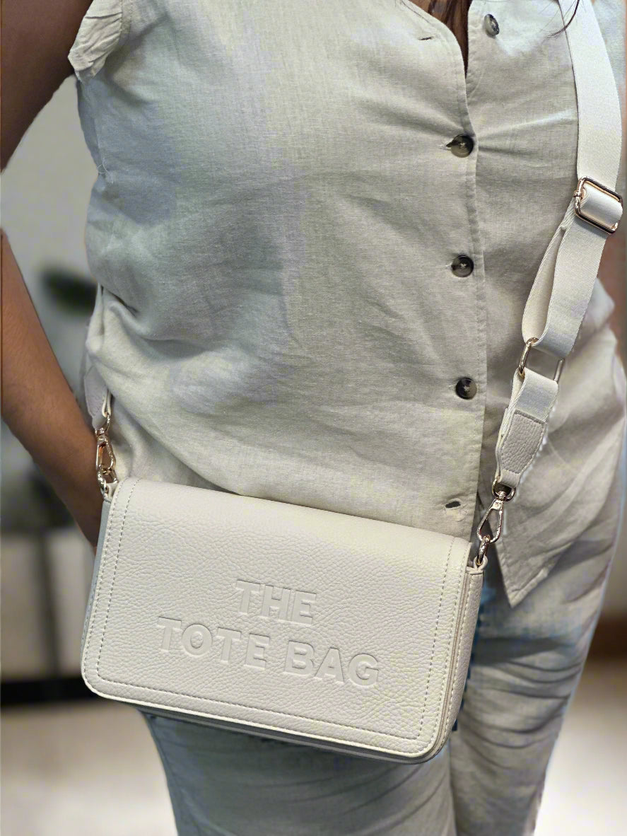 MJ FLAP-OVER TOTE HANDBAG