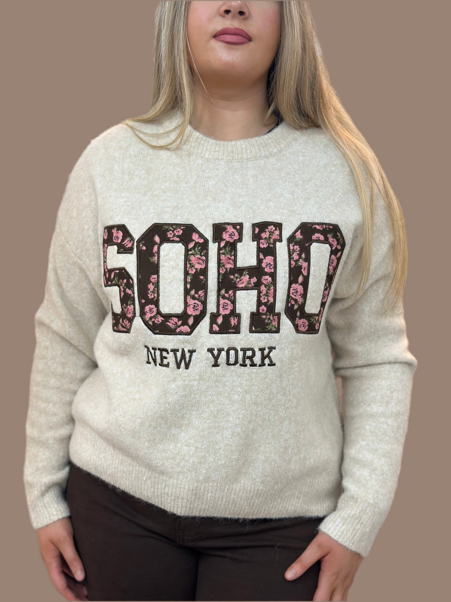 SOHO -NEW YORK LOGO JUMPER