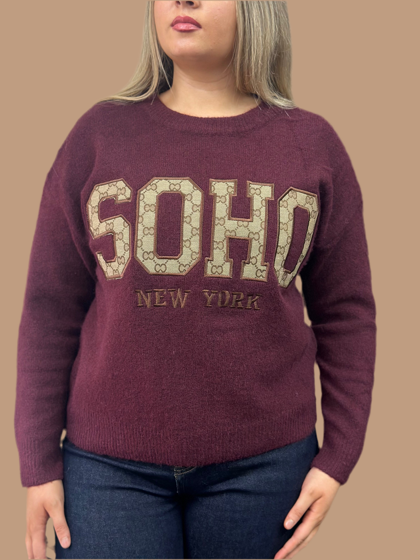 SOHO -NEW YORK LOGO JUMPER