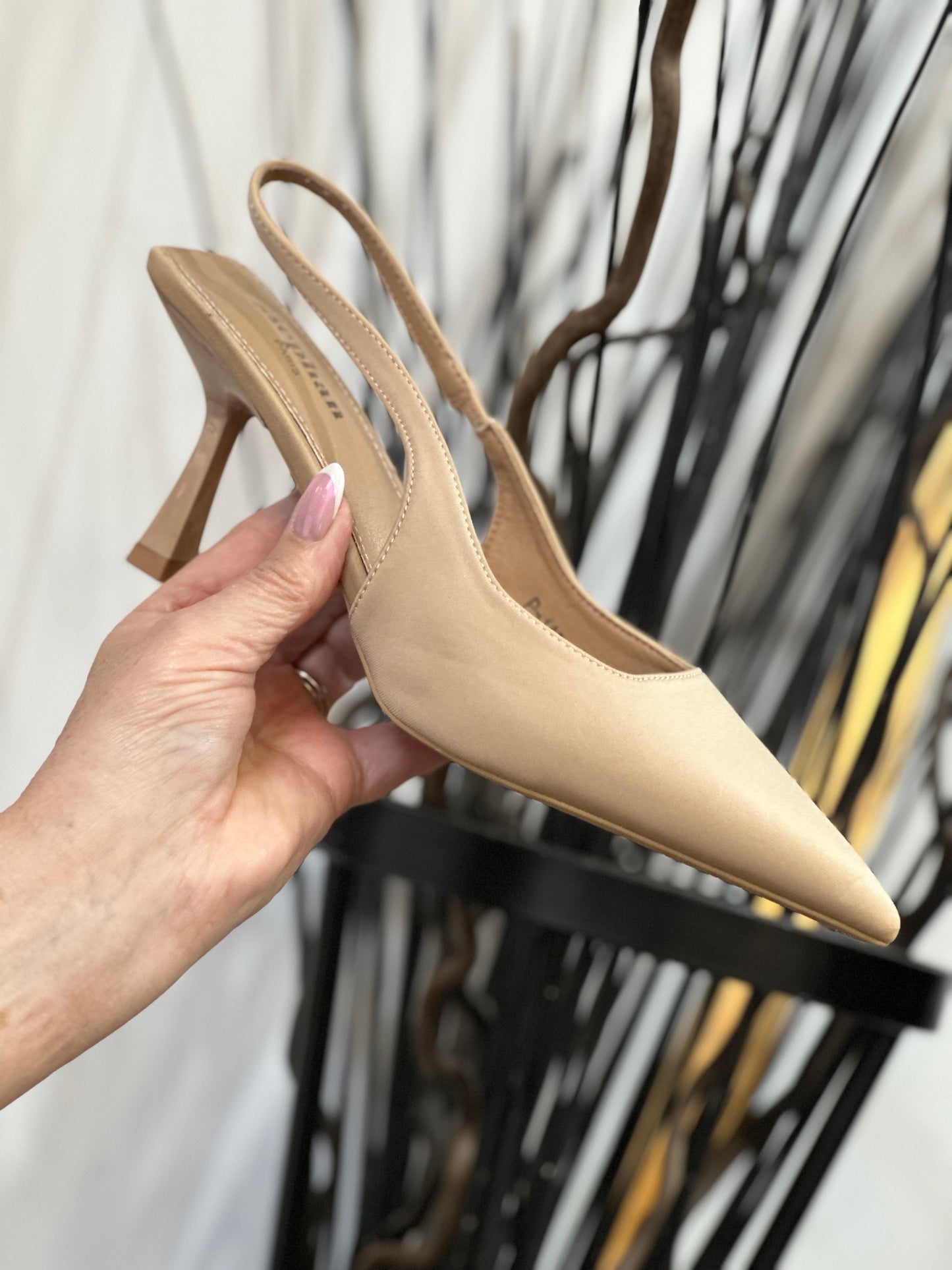 HARPER - SLING BACK BG SHOE-BEIGE