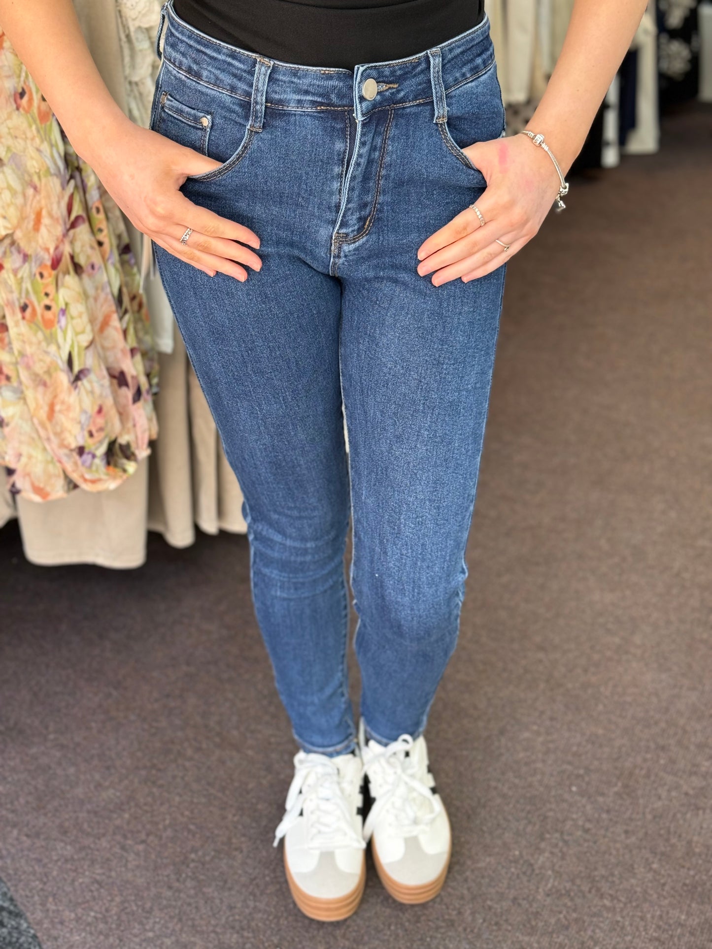 JOLIE-GSMACK SKINNY FIT JEAN-DENIM