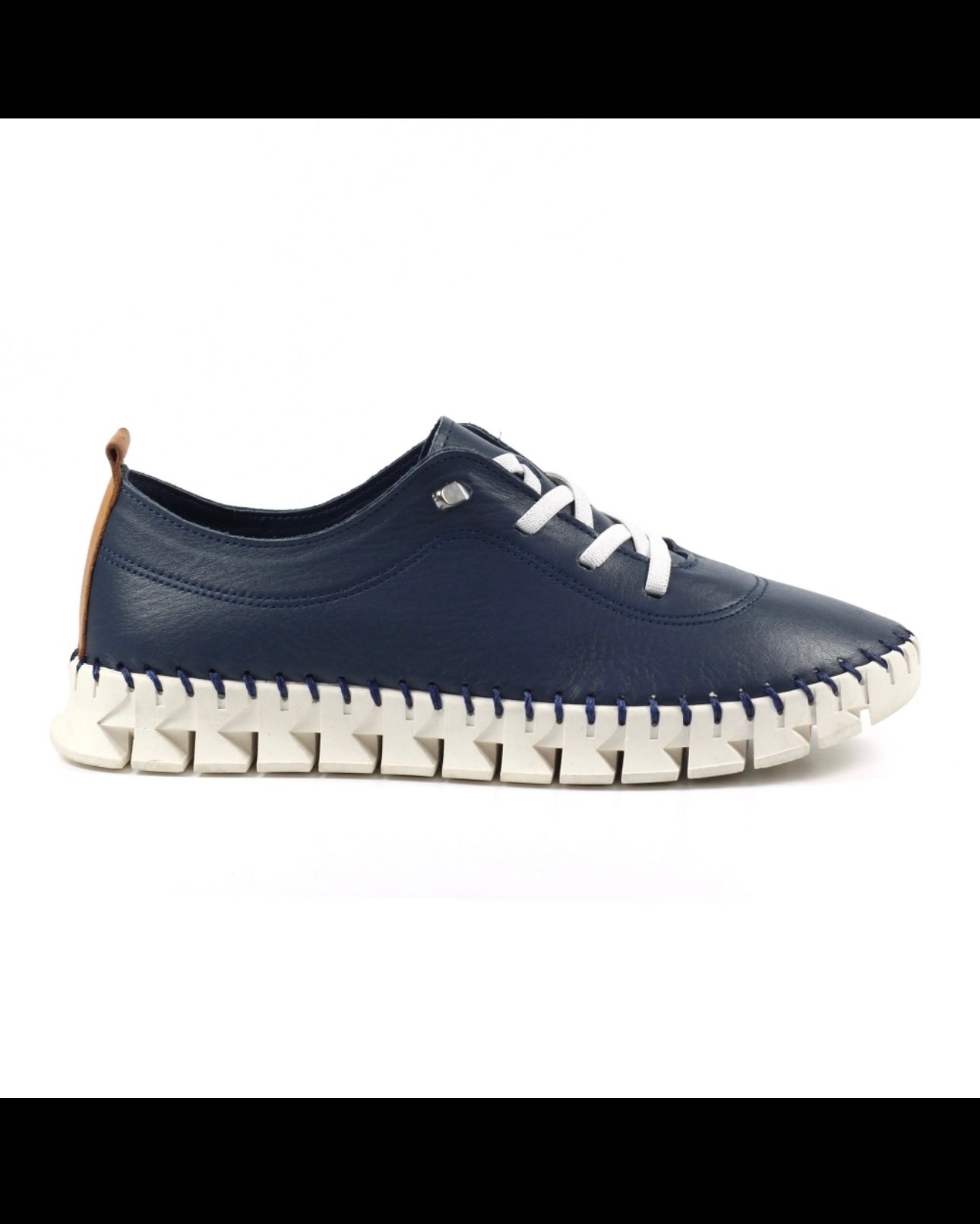 LUNAR- AUSTELL LEATHER PUMP-NAVY