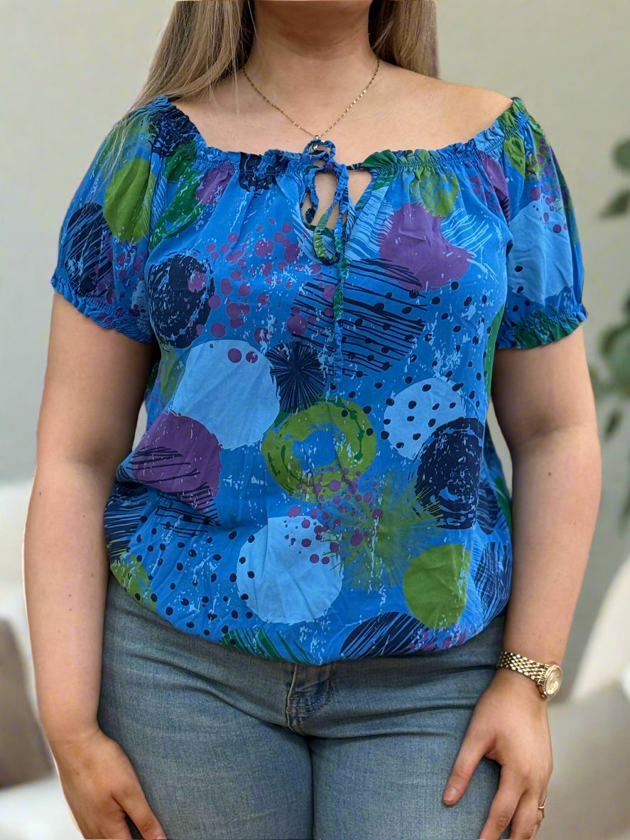DALIAH - BARDOT GYPSY TOP-SPECIAL OFFER/STAR BUY