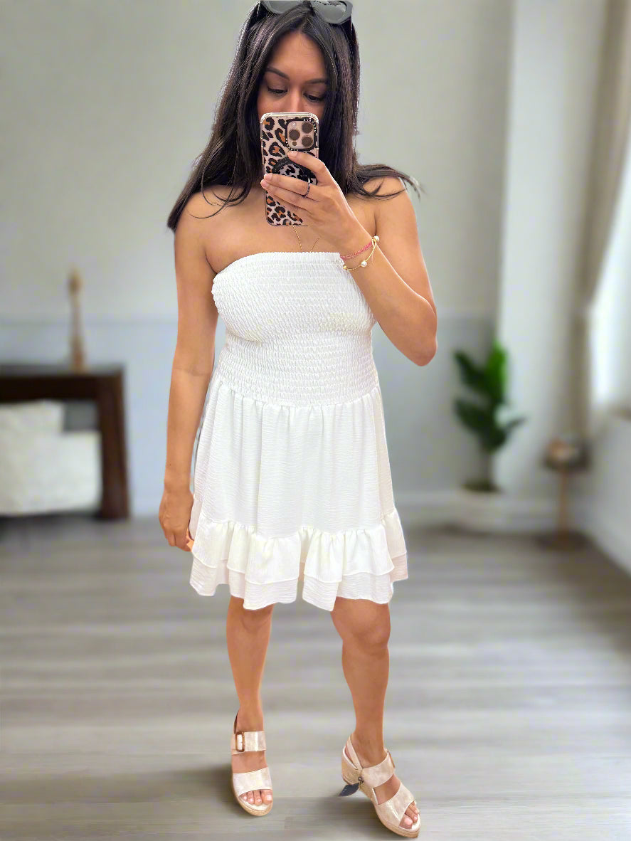ST IVES- PEYTON SHEARING SKIRT/SHORTS PLAYSUIT-#LAST 1 LEFT