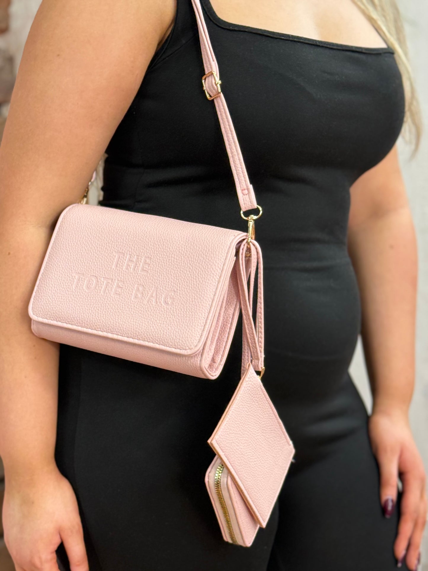 MJ TOTE FLAP-OVER 3PIECE BAG