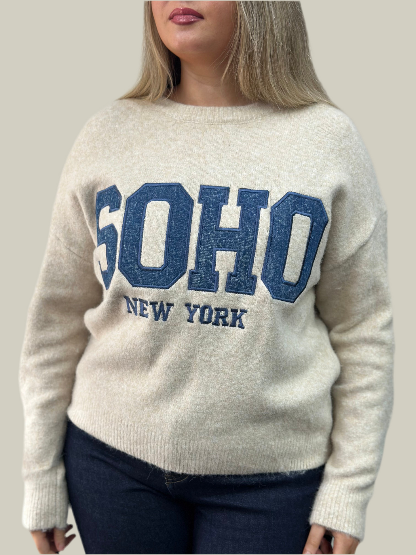 SOHO -NEW YORK LOGO JUMPER