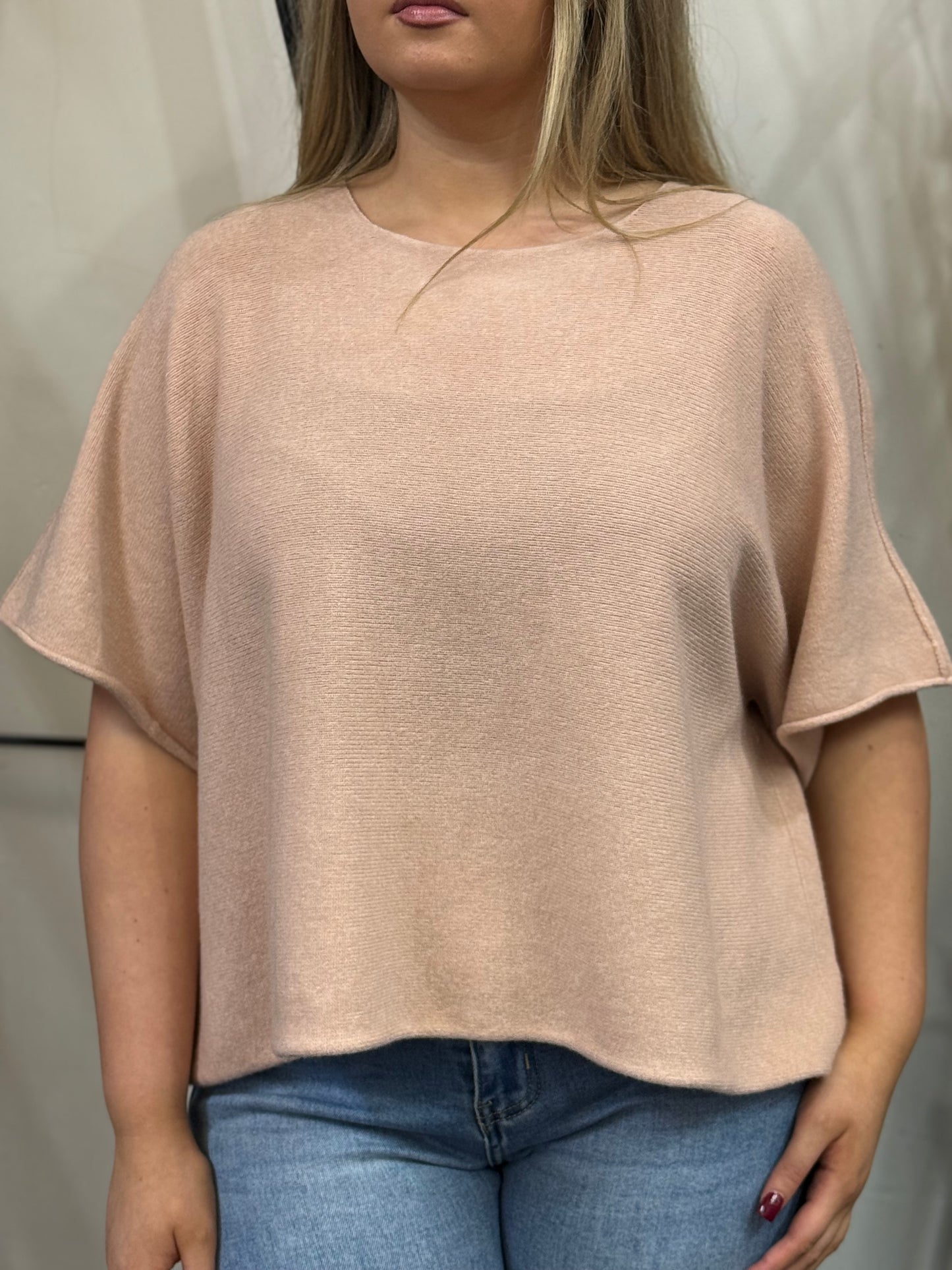 ELLIS-S/SLV O/S LAYERING KNIT