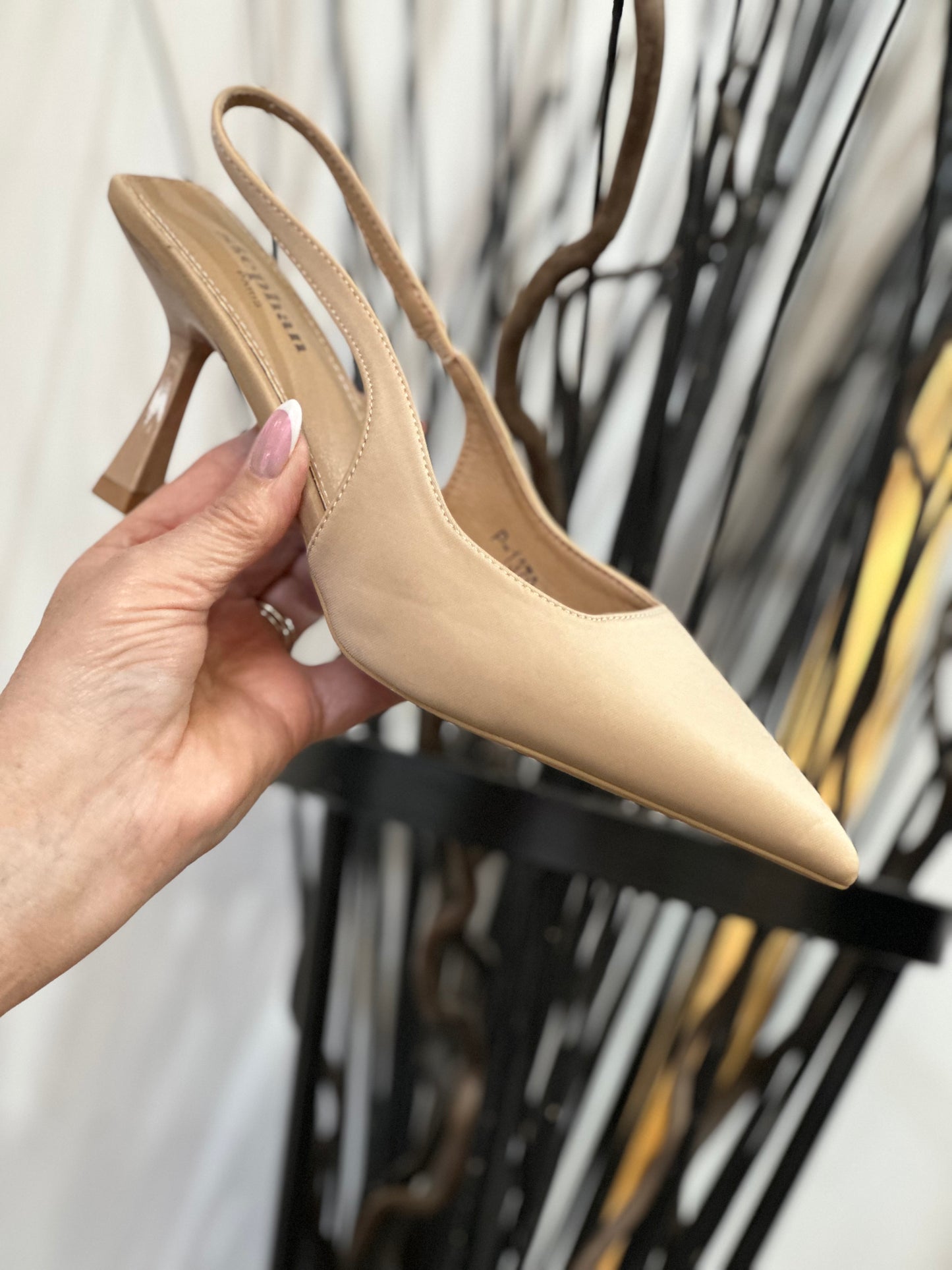 HARPER - SLING BACK BG SHOE-BEIGE