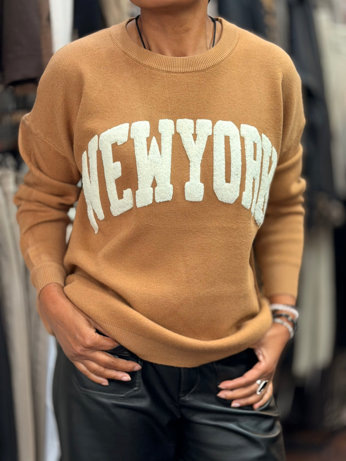 NYC-*PREMIUM NEW YORK EMB JUMPER-24hrAuto10%off