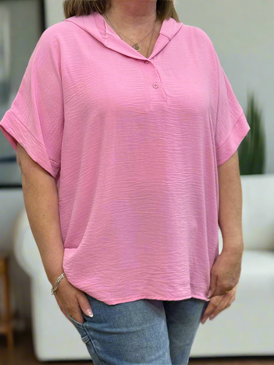 ST IVES-IMOGEN HOODIE TOP
