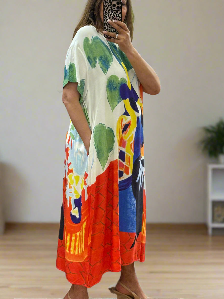 TESS- FLY OUT BRIGHTS DRESS -#LAST 1 LEFT