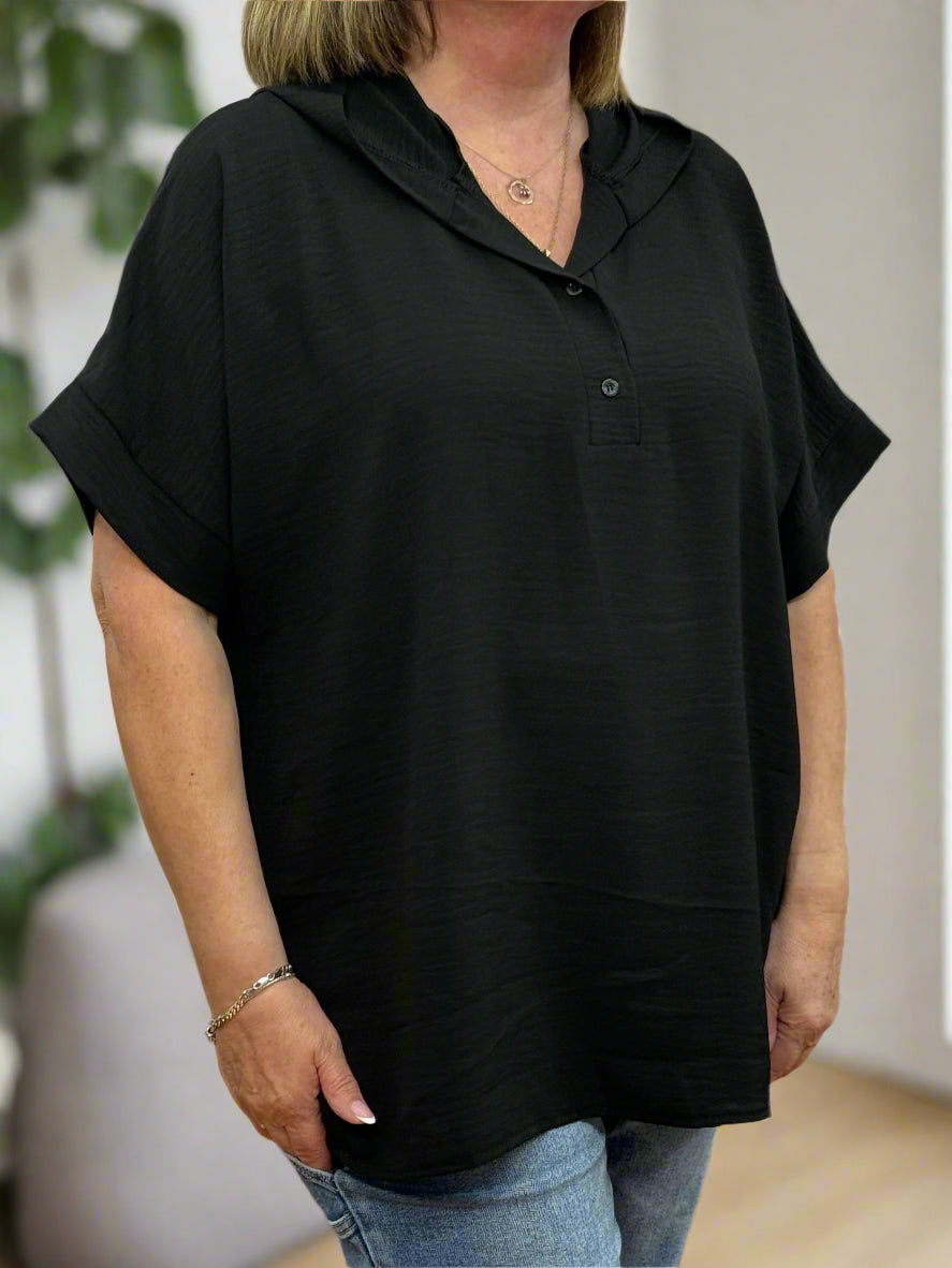 ST IVES-IMOGEN HOODIE TOP