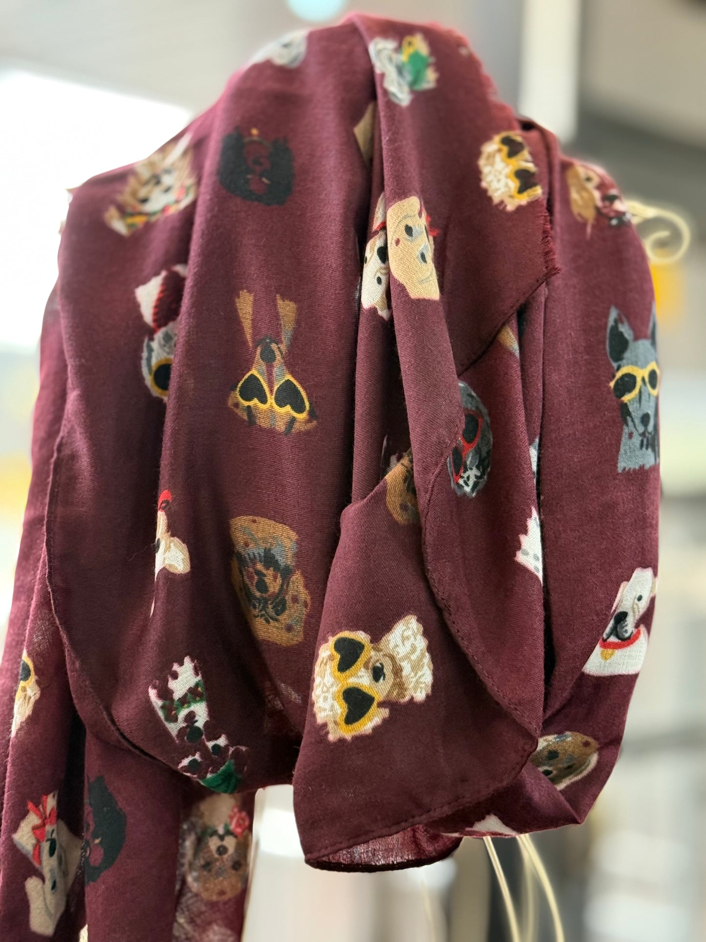 OUR VERY FESTIVE DOGS- SCARF