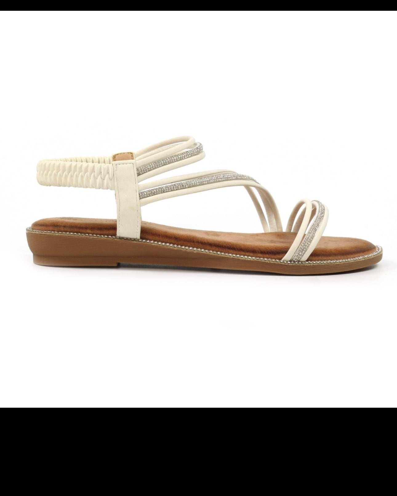 LUNAR- ARUBA SANDAL-WHITE