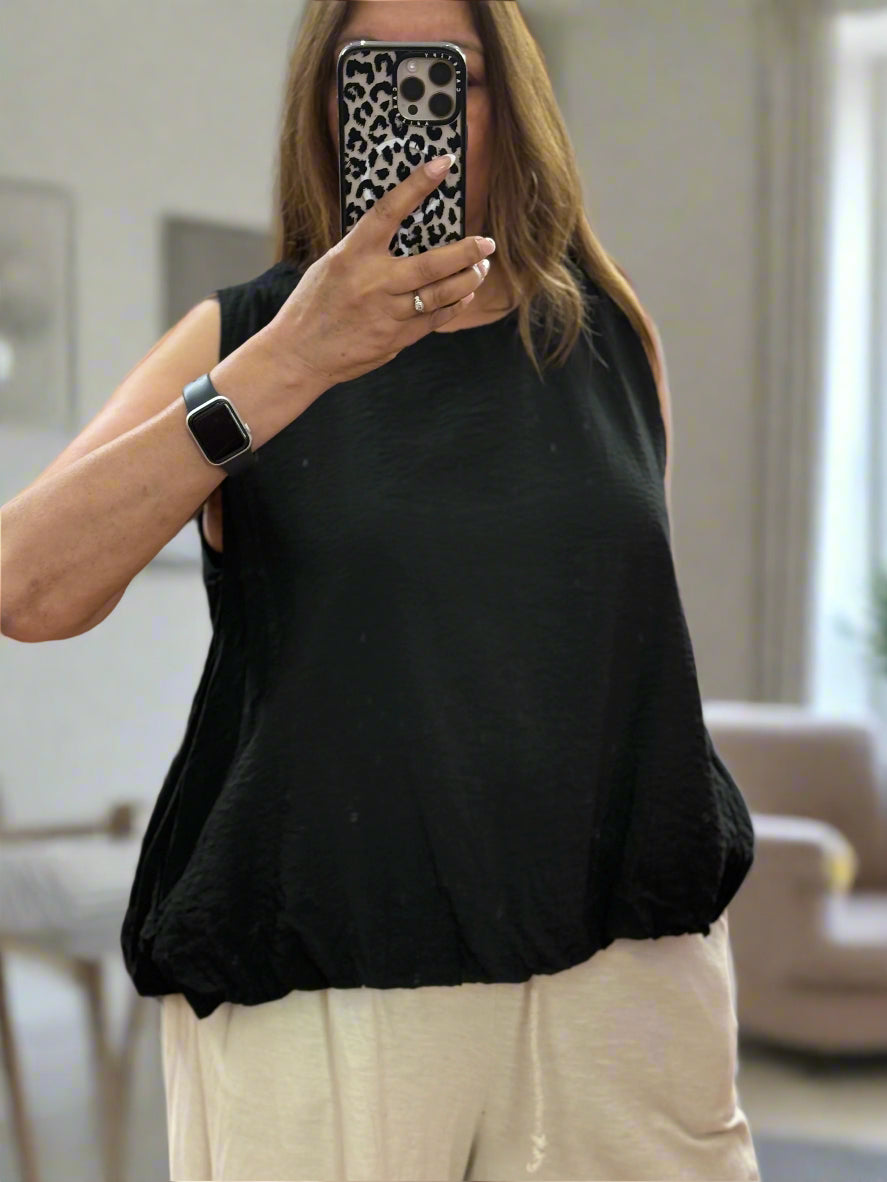 ROBERTA CRUSH- S/L BUBBLE TOP