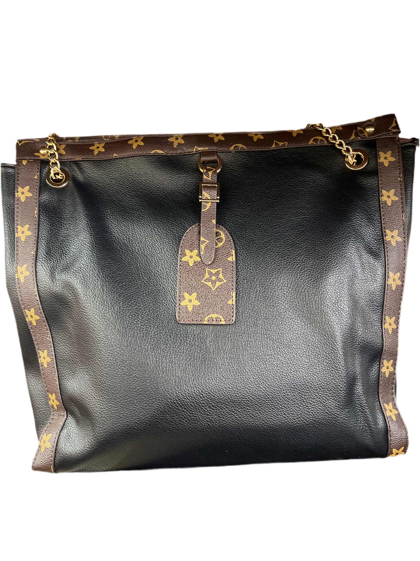 LV INSPIRED- LV TRIM LARGE SHOULDER BAG