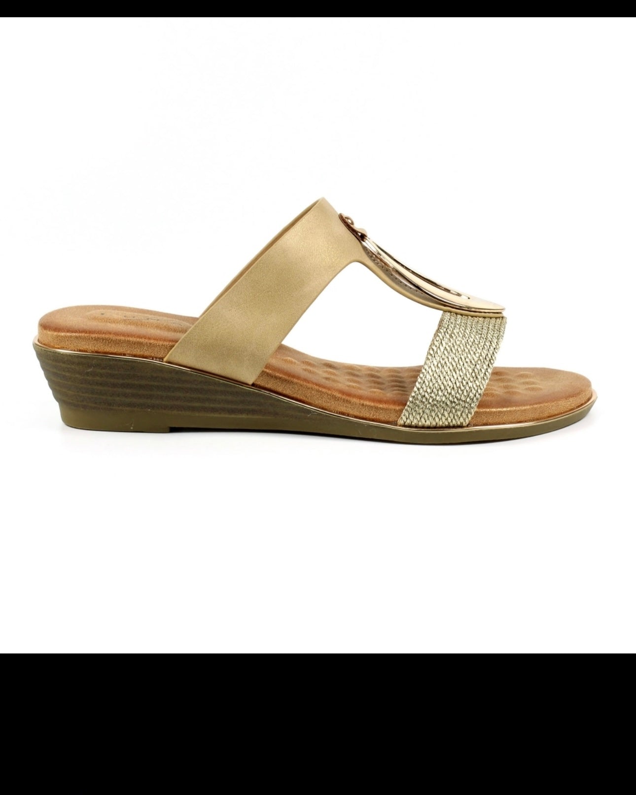 LUNAR PORTO-WEDGE SANDAL-BEIGE