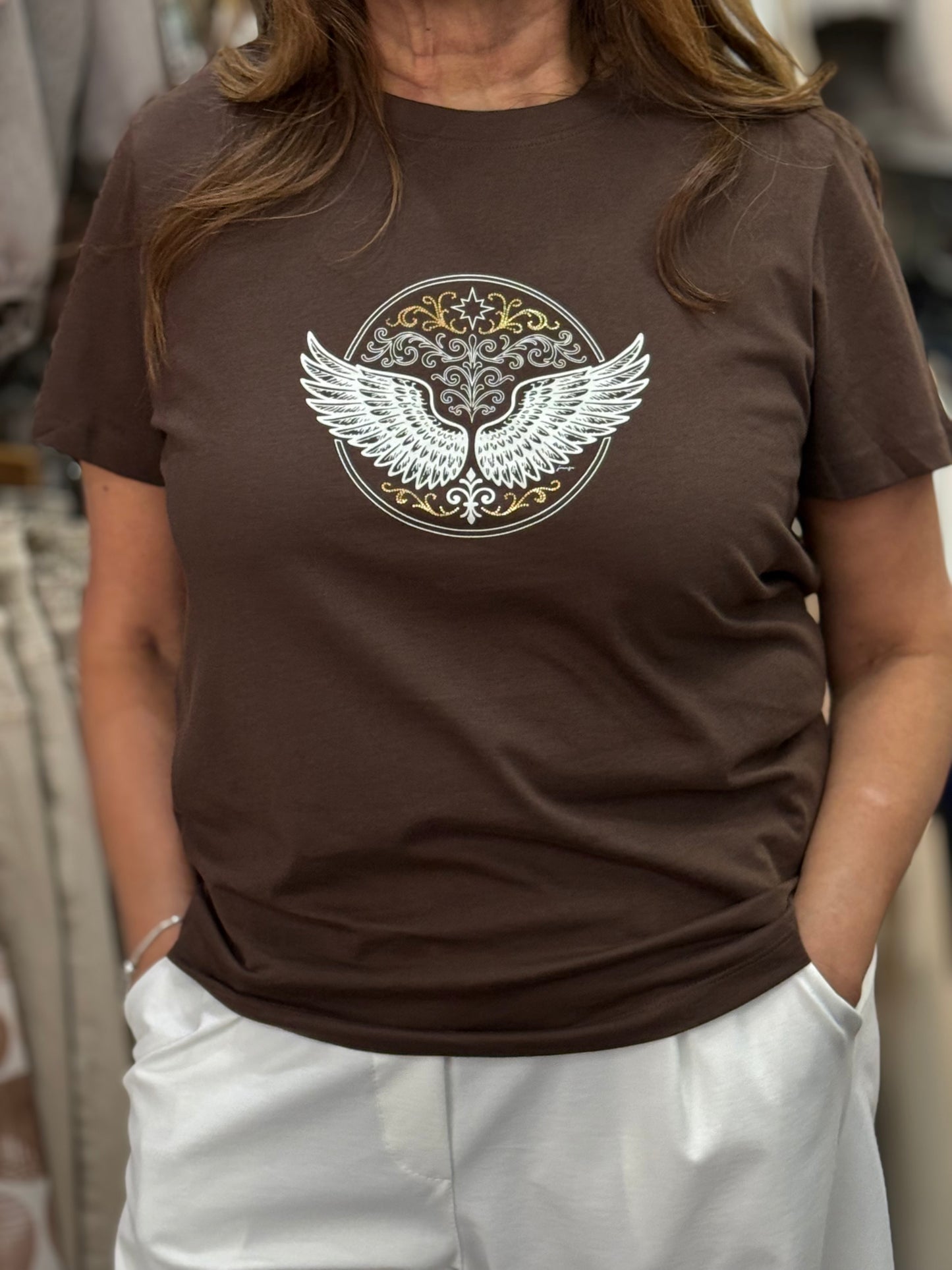 FRANSA JORLYN WINGS TEE