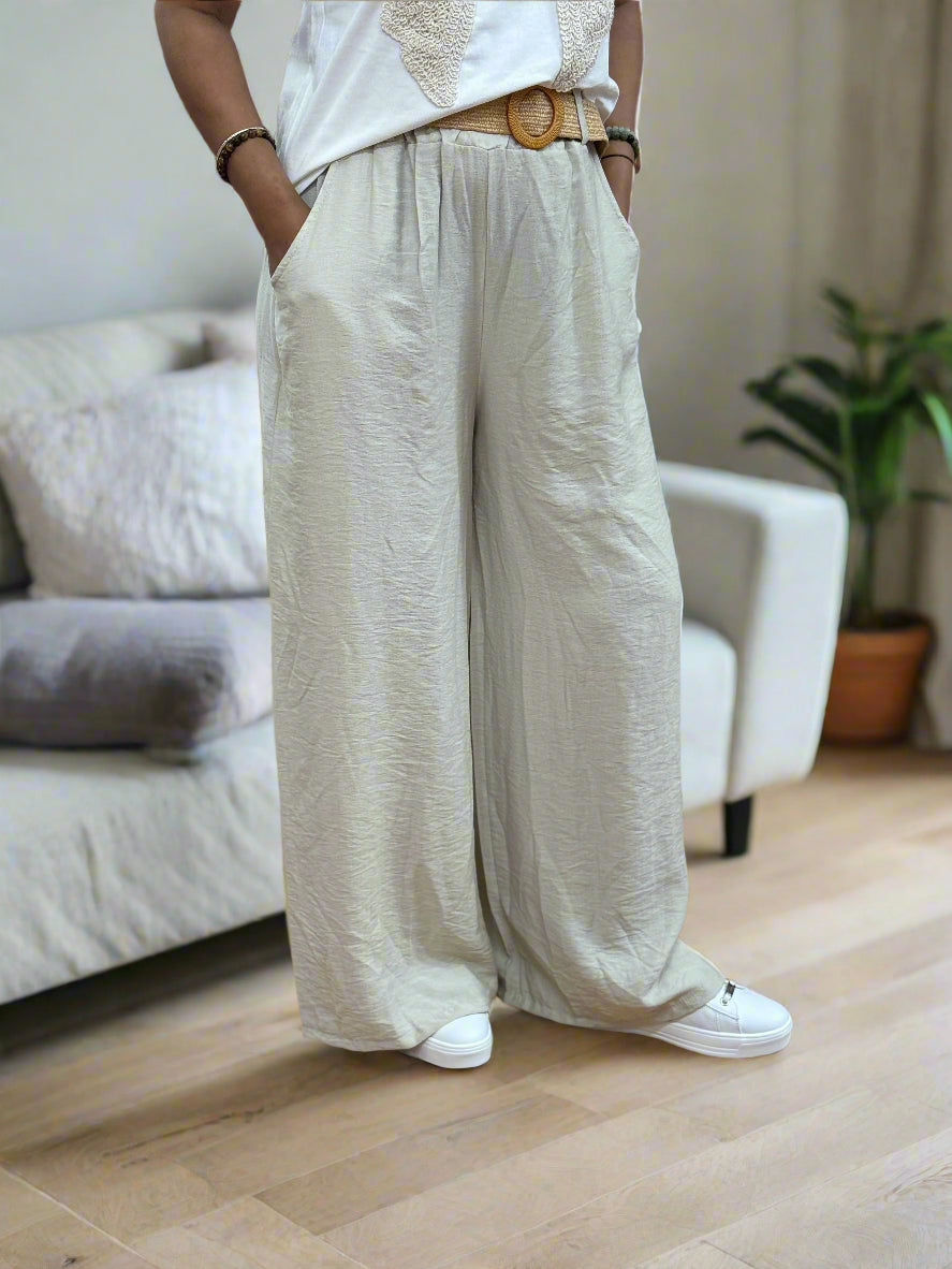 ADINA- WIDE LEG TROUSER