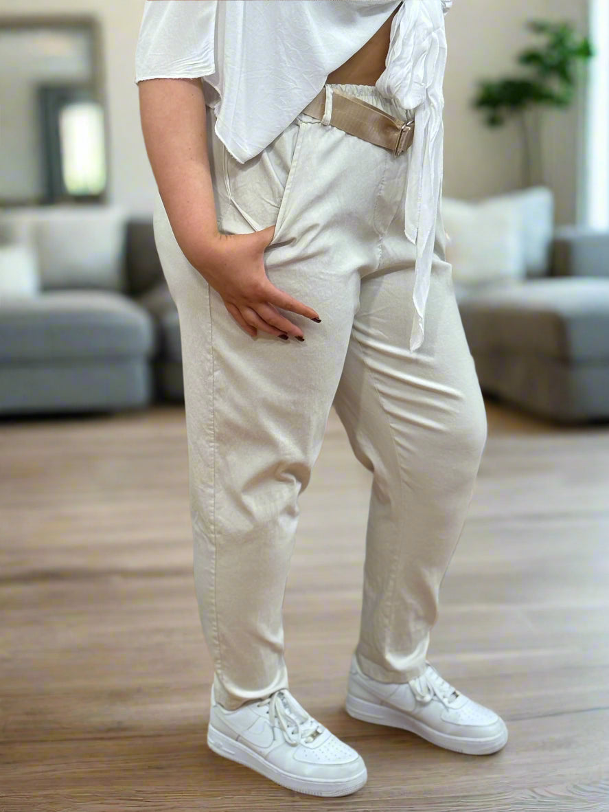 BELTED CHINO MAGICS