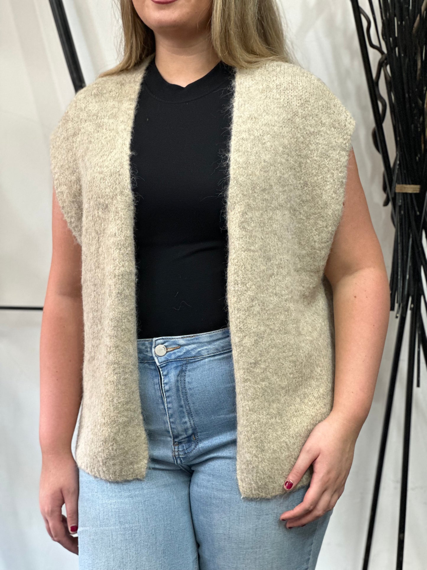 BYOUNG-MILLER S/LESS CARDI KNIT -#NOVEMBER BF20%