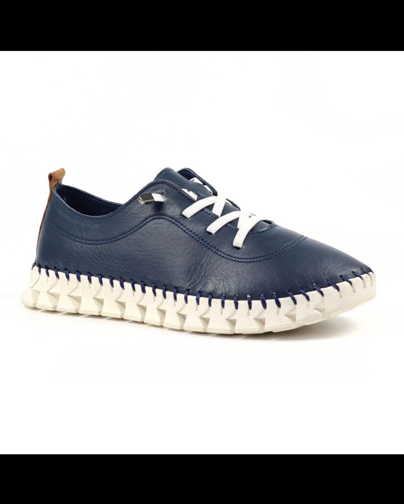 LUNAR- AUSTELL LEATHER PUMP-NAVY