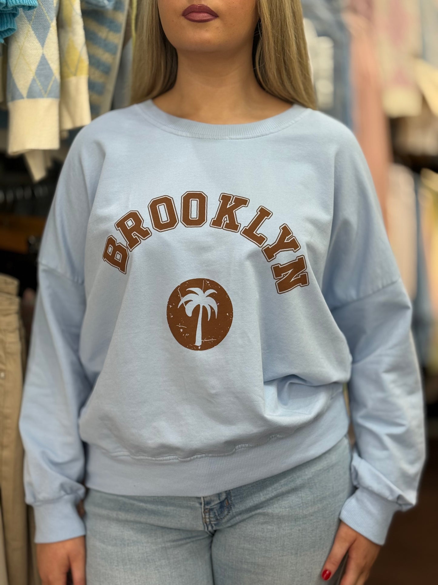 BROOKLYN- SWEAT TOP #MWBSPECIAL
