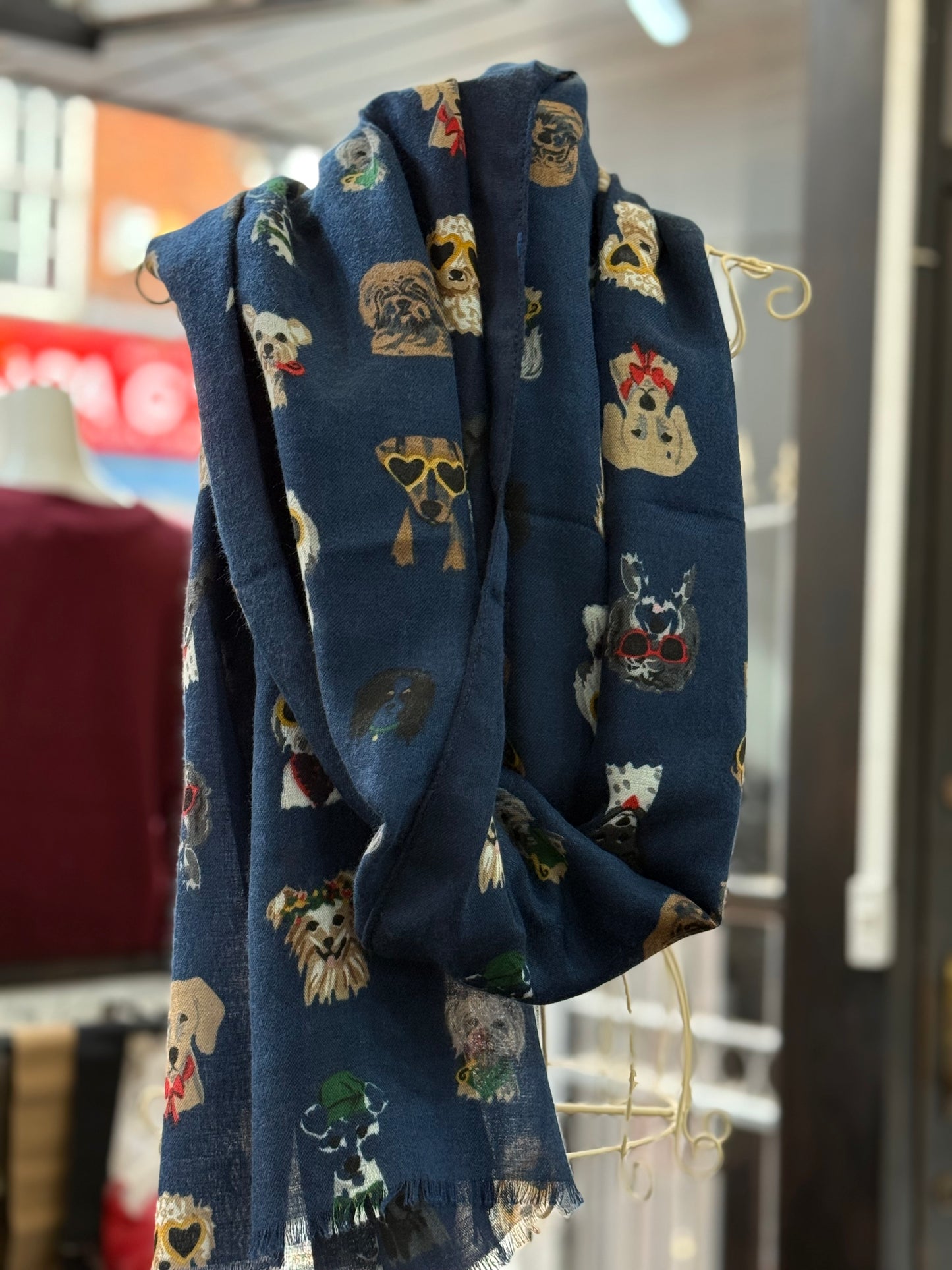OUR VERY FESTIVE DOGS- SCARF