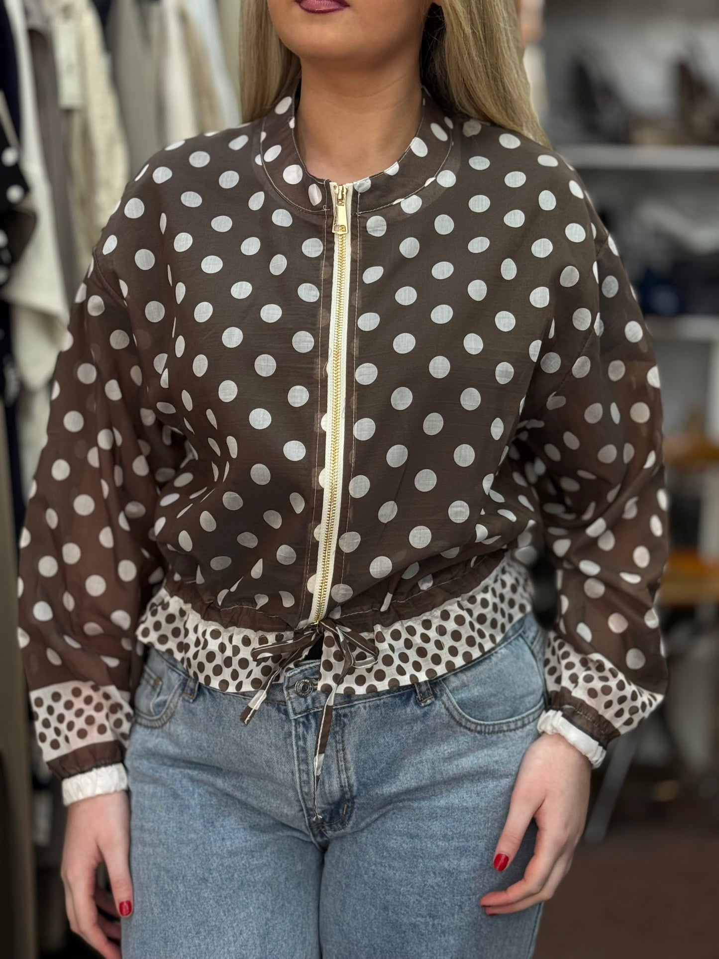 BARI-BLOUSON LIVVY SPOT JACKET