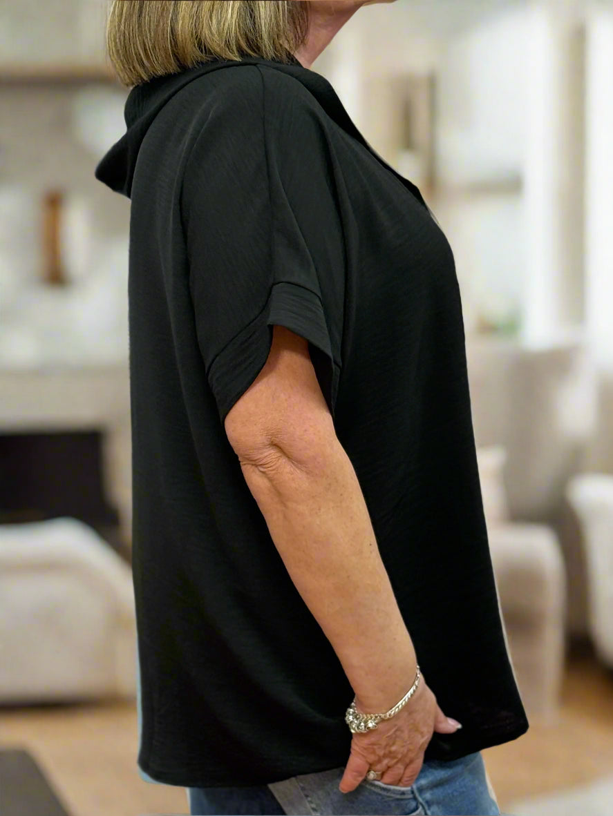 ST IVES-IMOGEN HOODIE TOP