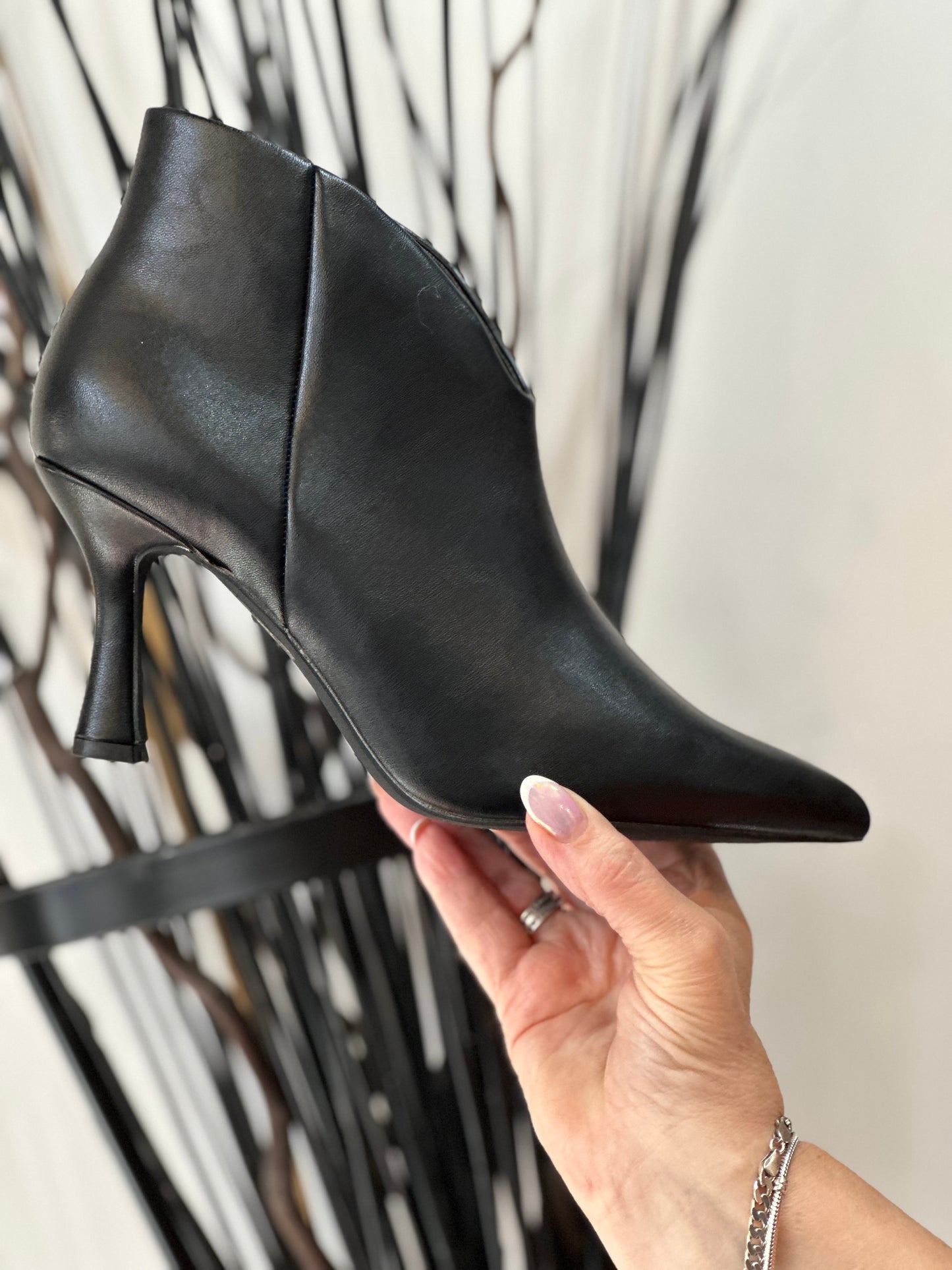 SAVILLE SHOE BOOT- BLACK