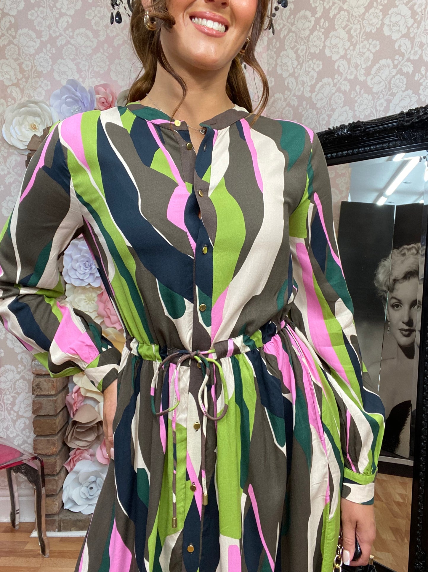 HISIA BYOUNG PRINT DRESS-#SUMMERSALE -