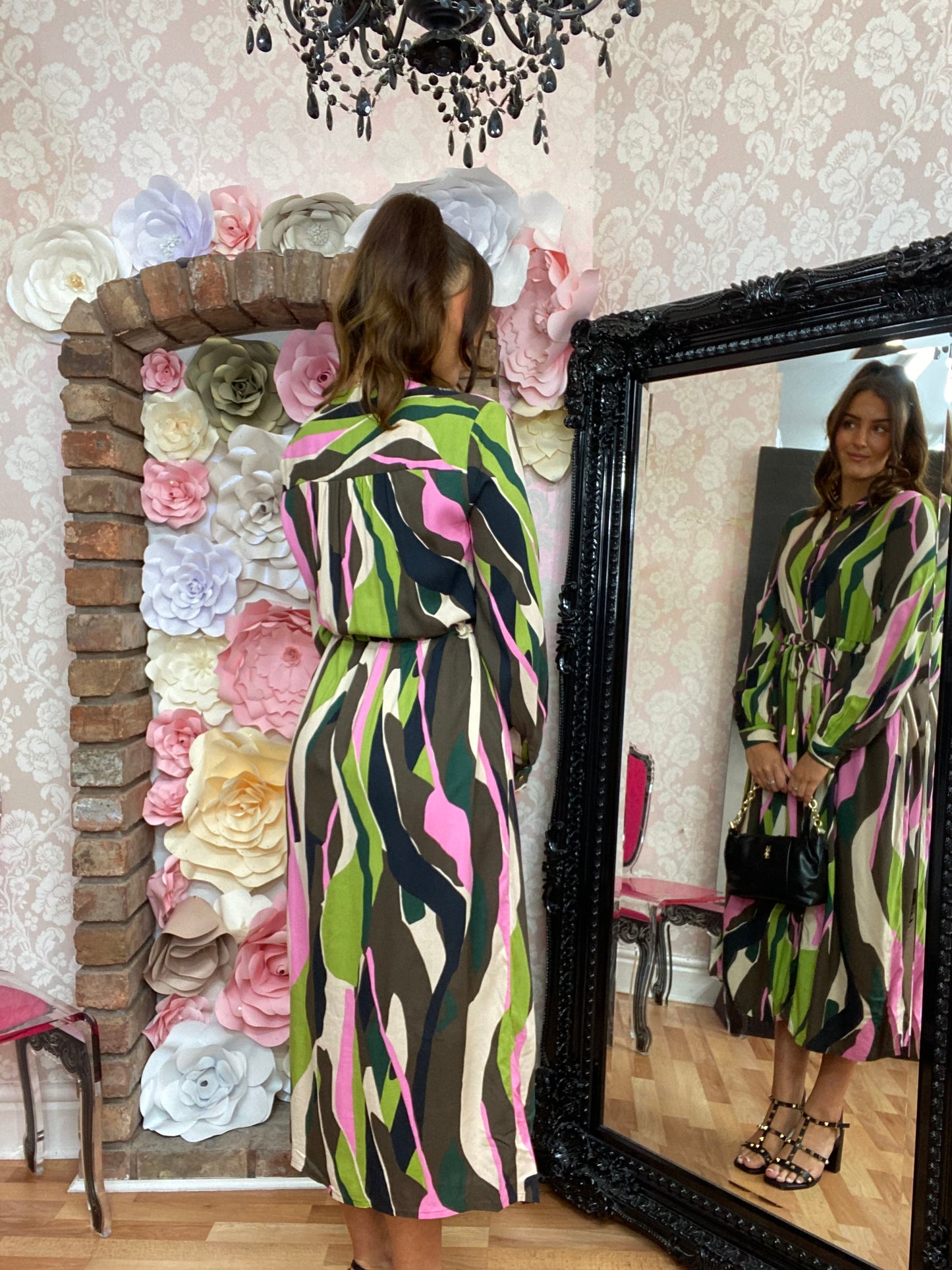 HISIA BYOUNG PRINT DRESS-#SUMMERSALE -