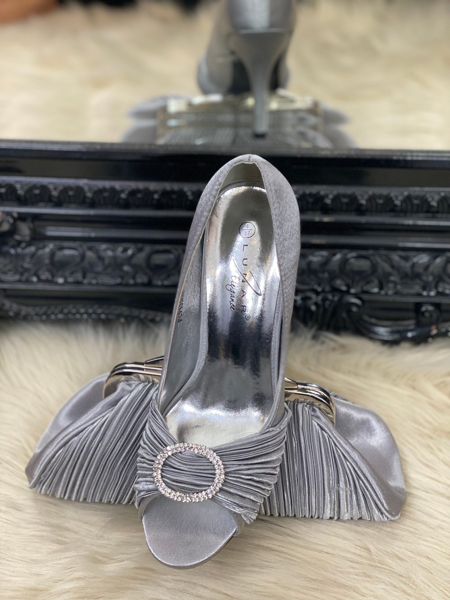 LUNAR ELEGANCE SIENNA BAG SILVER