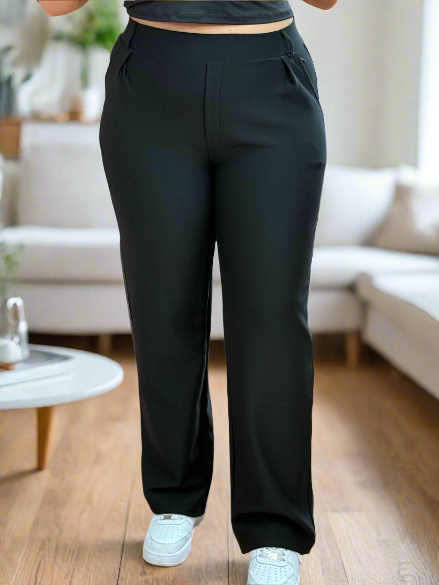 JINNY-MWBASIC SCUBA TROUSER-BLACK