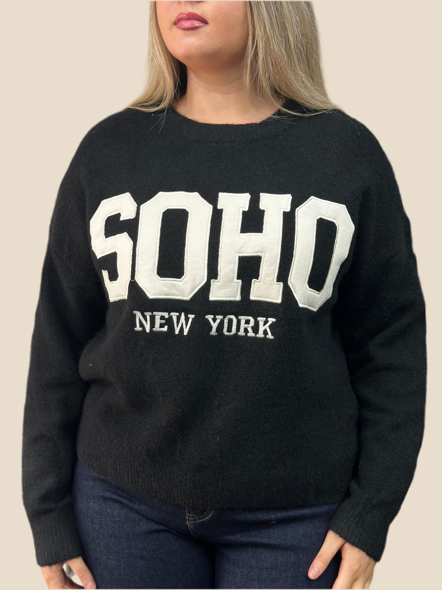 SOHO -NEW YORK LOGO JUMPER
