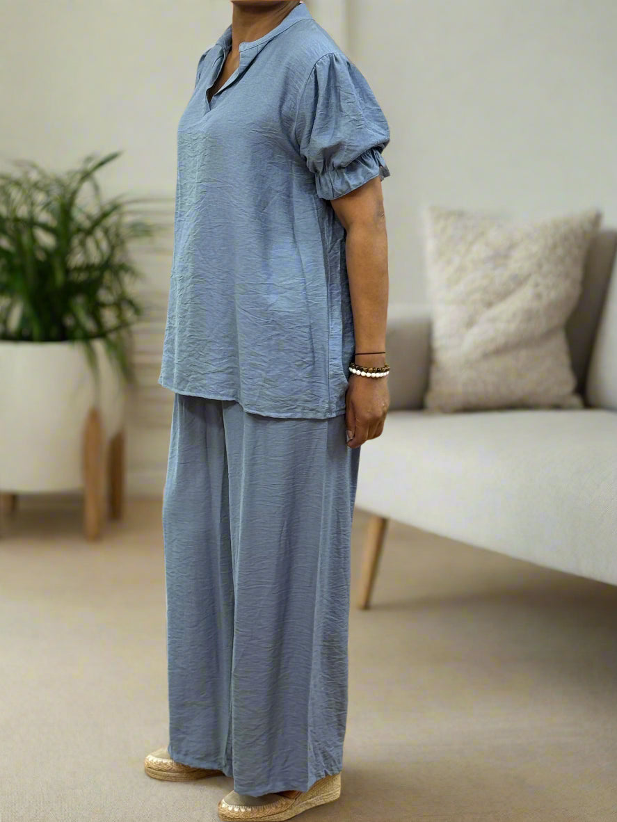 HEIDI-GRANDAD TOP CO-ORD SET