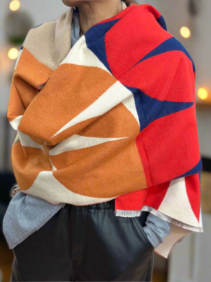 REVERSIBLE D-INSPIRED SCARF