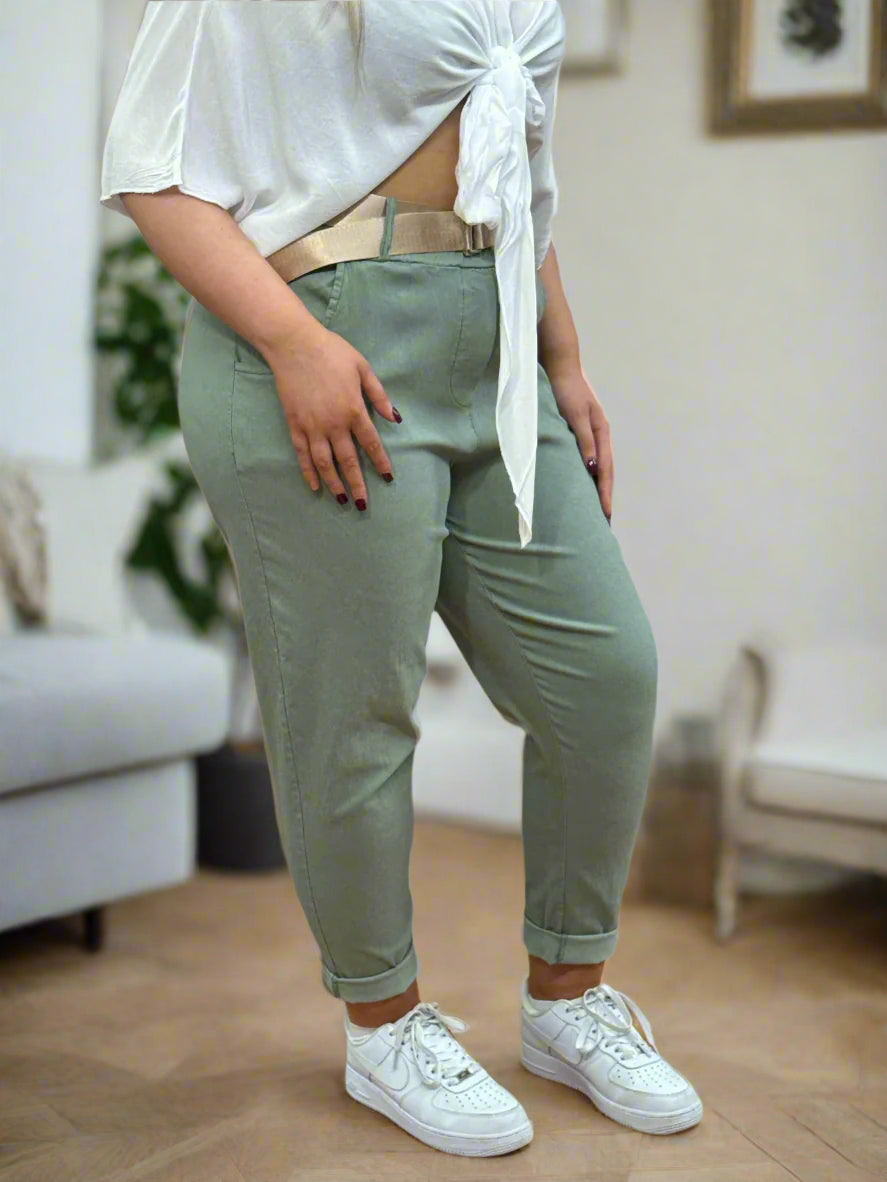 BELTED CHINO MAGICS
