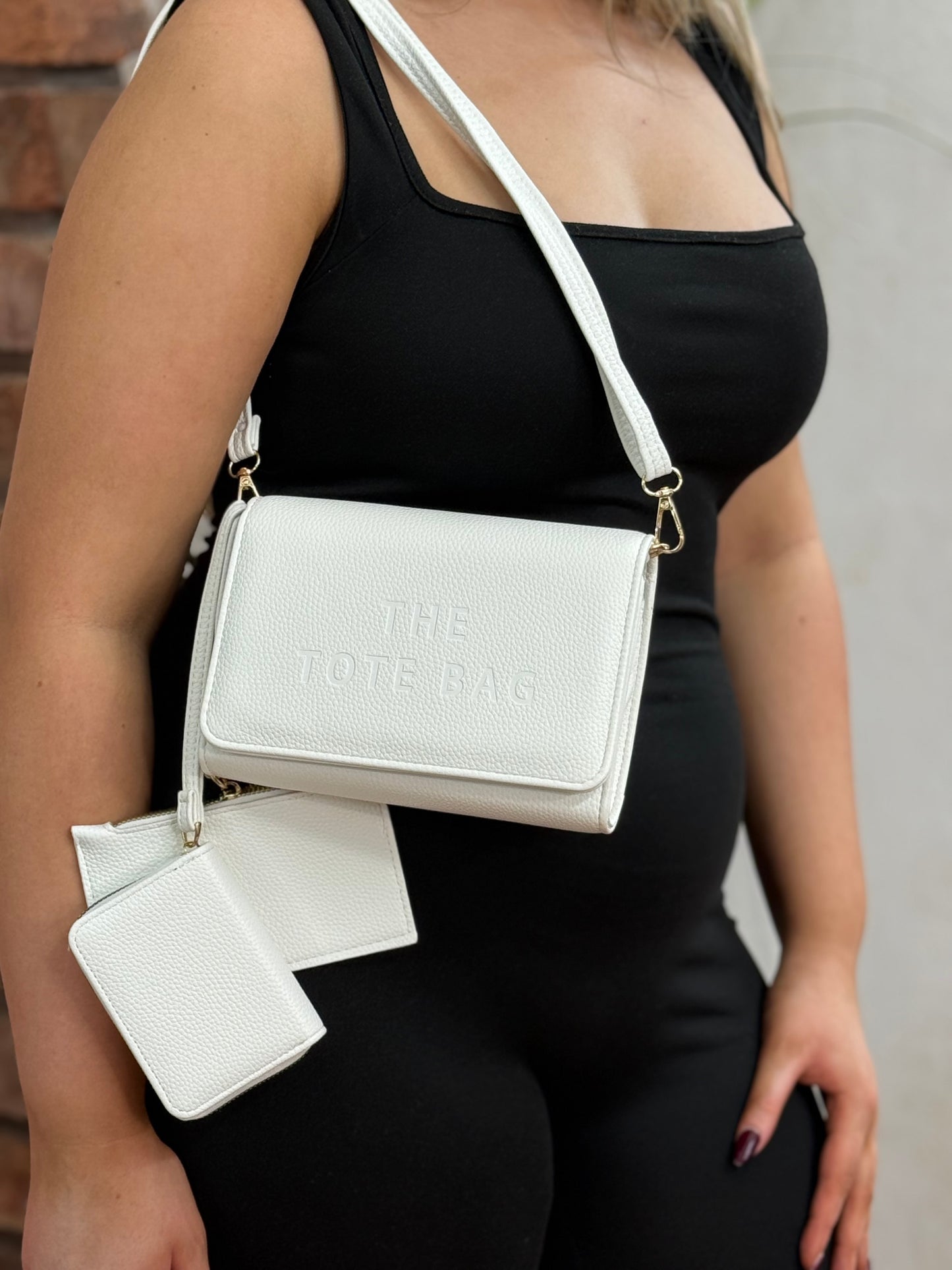 MJ TOTE FLAP-OVER 3PIECE BAG